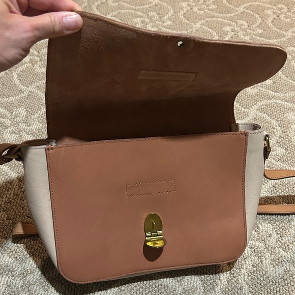 Madewell The Abroad Shoulder Bag: Colorblock Edition NWT - Picture 9 of 9